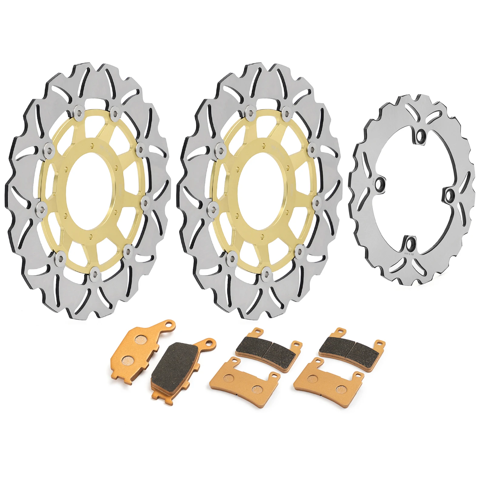 BIKINGBOY Front Rear Brake Disc Disks Rotors Pads For Honda CBR 600 RR CBR600RR RR3 RR4 03 04 2003 2004
BIKINGBOY Front Rear Brake Disc Disks Rotors Pads For Honda CBR 600 RR CBR600RR RR3 RR4 03 04 2003 2004