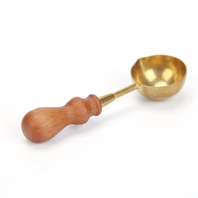 Retro Sealing Wax Furnace Stove Pot Wood Handle Sealing Wax Spoon for Wax Sealing Decorative Wax Stamp Craft Gift
Retro Sealing Wax Furnace Stove Pot Wood Handle Sealing Wax Spoon for Wax Sealing Decorative Wax Stamp Craft Gift