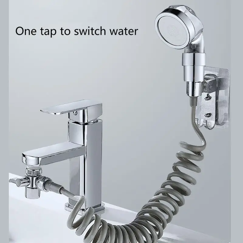 Quick Connection Adjustable Sink Hand Shower Set Removable Sprinkler Hair Basin
Quick Connection Adjustable Sink Hand Shower Set Removable Sprinkler Hair Basin