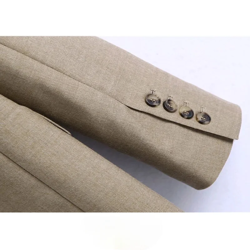 Women Fashion Double Breasted Loose Fitting Blazer Coat Vintage Long Sleeve Pockets Female Outerwear Chic Veste
Women Fashion Double Breasted Loose Fitting Blazer Coat Vintage Long Sleeve Pockets Female Outerwear Chic Veste