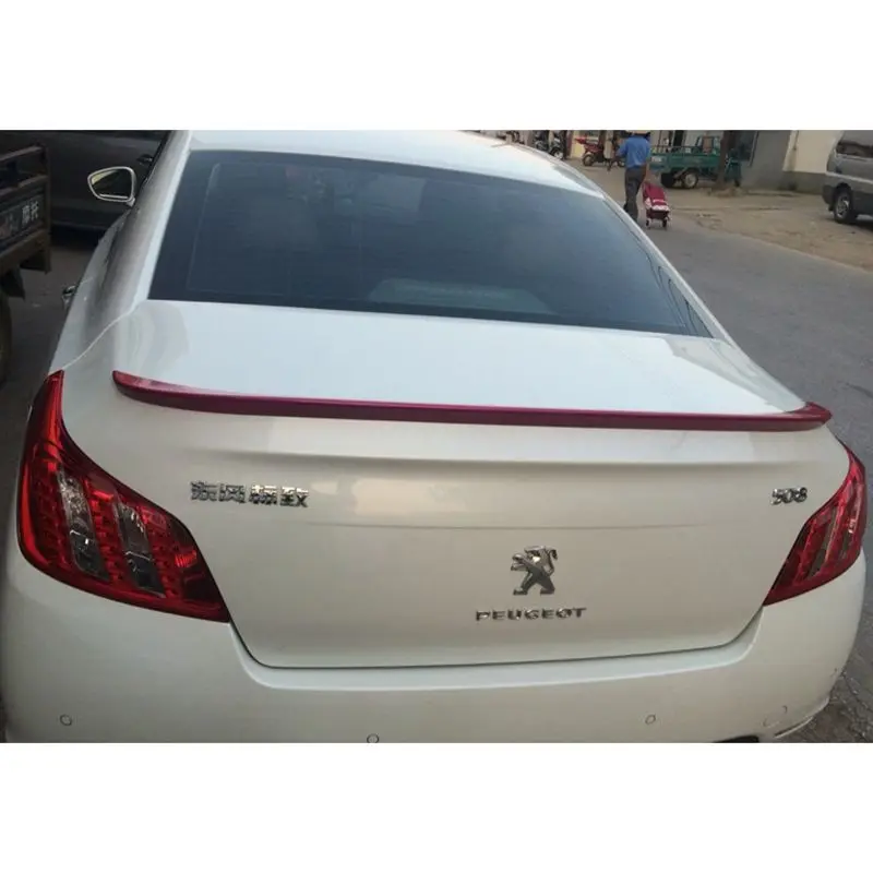 For Peugeot 508 Spoiler High Quality ABS Material Car Rear Wing Primer Color Rear Spoiler For Peugeot 508 Spoiler 2011-2015
For Peugeot 508 Spoiler High Quality ABS Material Car Rear Wing Primer Color Rear Spoiler For Peugeot 508 Spoiler 2011-2015