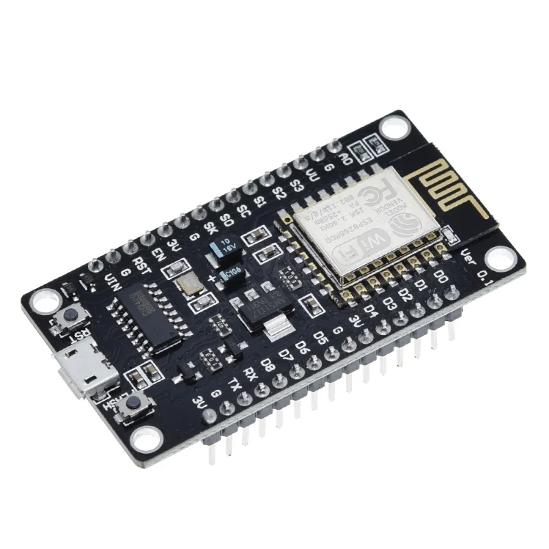 Wireless Module NodeMcu V3 CH340 Lua WIFI Internet Of Things Development Board ESP8266 With Pcb Antenna And USB Port For Arduino
Wireless Module NodeMcu V3 CH340 Lua WIFI Internet Of Things Development Board ESP8266 With Pcb Antenna And USB Port For Arduino