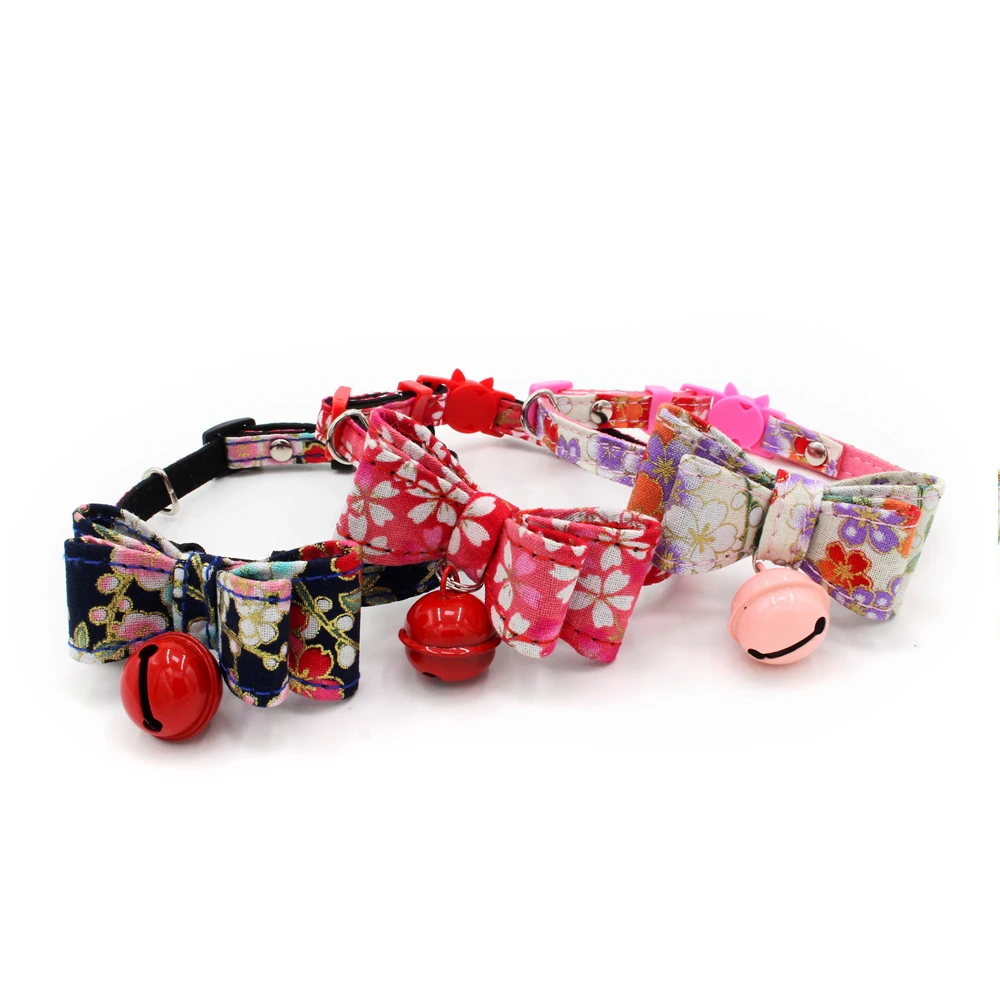 Pet Cat Dog Bowknot Collar With Bell Cats Puppy Necklace Flower Decoration Pets Accessories For Small Medium Dogs Dropship
Pet Cat Dog Bowknot Collar With Bell Cats Puppy Necklace Flower Decoration Pets Accessories For Small Medium Dogs Dropship