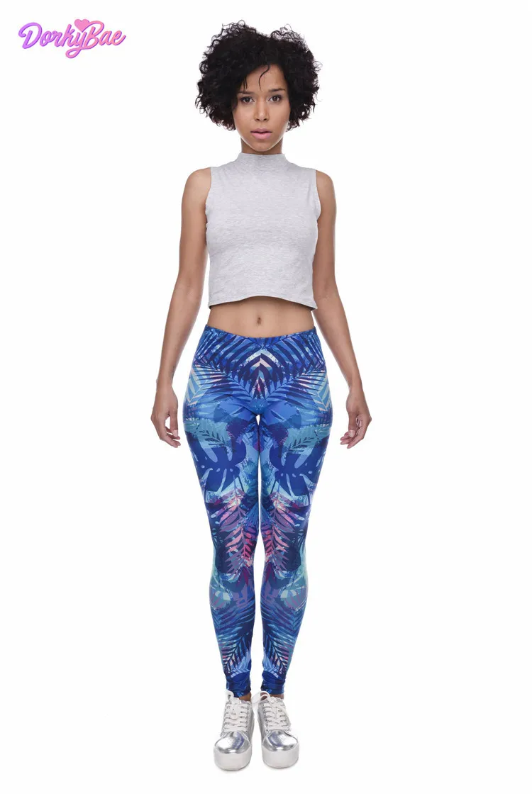 Jungle leaves Blue Sexy Sport polyester Legging Push Up Fashion Pants High Waist Women Athleisure Training Christmas Leggings
Jungle leaves Blue Sexy Sport polyester Legging Push Up Fashion Pants High Waist Women Athleisure Training Christmas Leggings