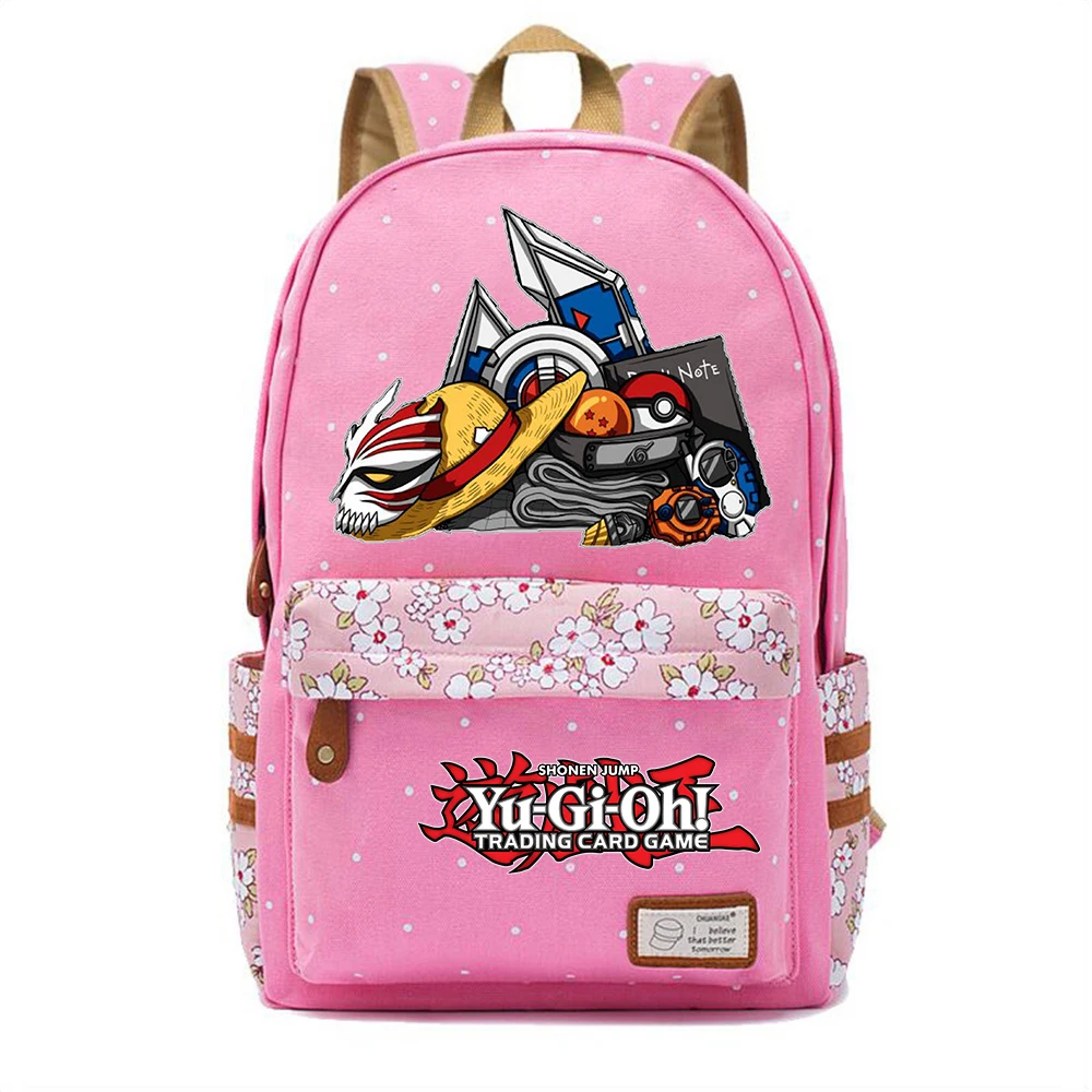 Anime Duel Monsters Casual Backpack Canvas Schoolbag Teenger High Quality Packsack Mochila Unisex Student Travel Laptop Bag
Anime Duel Monsters Casual Backpack Canvas Schoolbag Teenger High Quality Packsack Mochila Unisex Student Travel Laptop Bag