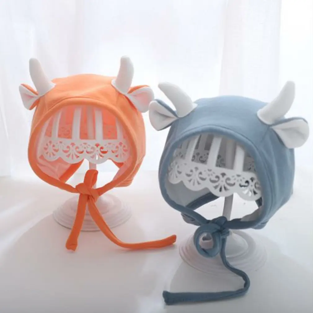 Cute Elk Antlers Baby Hat Cartoon Cat Ear Baby Boy Girl Cap Ear Protection Hats Solid Color Kids Children Beanie bonnet
Cute Elk Antlers Baby Hat Cartoon Cat Ear Baby Boy Girl Cap Ear Protection Hats Solid Color Kids Children Beanie bonnet