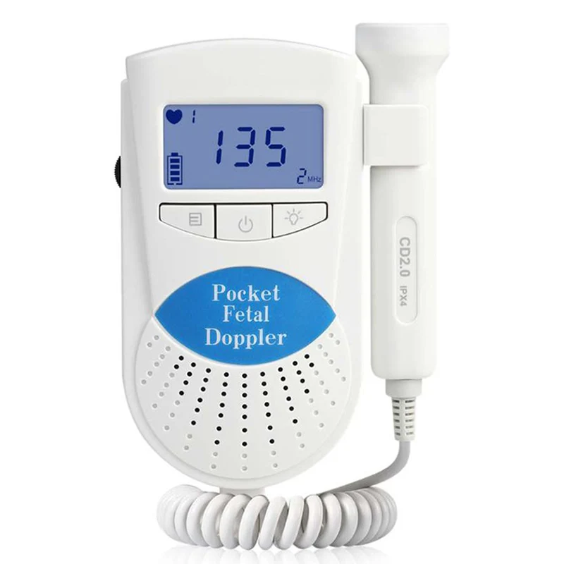 Doppler Fetal Baby Monitor Doppler for Pregnant Women Home Sonar Doppler For Pregnant Doppler Detector 2.5MHz No Radiation
Doppler Fetal Baby Monitor Doppler for Pregnant Women Home Sonar Doppler For Pregnant Doppler Detector 2.5MHz No Radiation