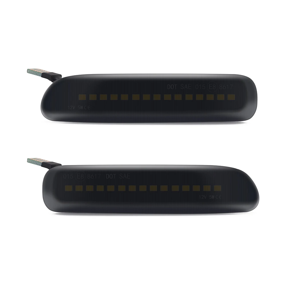 2pcs Dynamic Led Marker Light Car Side Fender Yellow Flowing Sequential Turn Signal Light 12V For BMW 3 Series E46 Car Styling
2pcs Dynamic Led Marker Light Car Side Fender Yellow Flowing Sequential Turn Signal Light 12V For BMW 3 Series E46 Car Styling