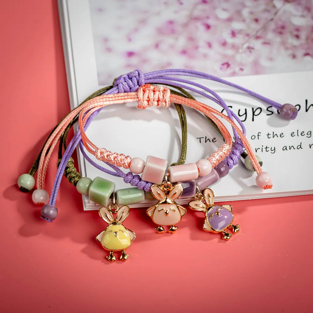 Mori Girl Handmade Cartoon Bird Alloy Ceramic Beads Bracelets DIY Artware Retro Jewelery For Women Wholesale Items #XN285
Mori Girl Handmade Cartoon Bird Alloy Ceramic Beads Bracelets DIY Artware Retro Jewelery For Women Wholesale Items #XN285