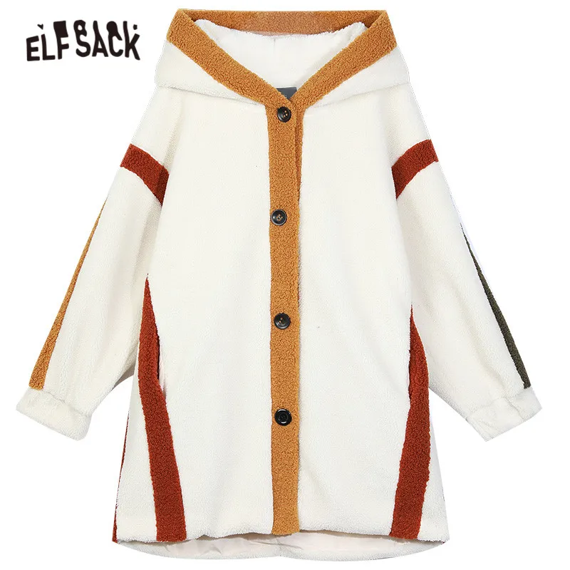 ELFSACK Original Graphic Single Breasted Straight Wool Coat Women,2020 Winter Vintage Korean Oversize Ladies Daily Warm Outwear
ELFSACK Original Graphic Single Breasted Straight Wool Coat Women,2020 Winter Vintage Korean Oversize Ladies Daily Warm Outwear