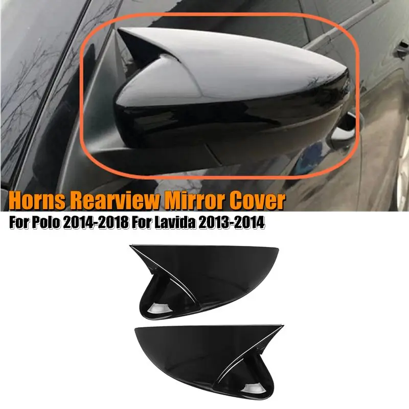 2Pcs Car Horns Side Rearview Mirror Cover Carbon Fiber Reversing Mirror Garnish Shell For Polo 2014-2018 For Lavida 2013 2014
2Pcs Car Horns Side Rearview Mirror Cover Carbon Fiber Reversing Mirror Garnish Shell For Polo 2014-2018 For Lavida 2013 2014