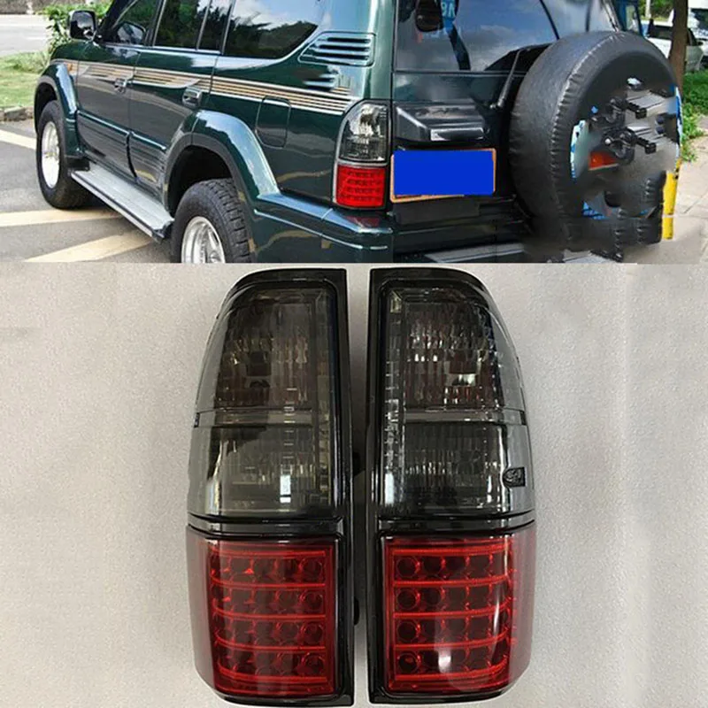 For Toyota Land Cruiser Prado LC90 2700 34001998-2002 2PCS Smoked+Red LED Tail Light
For Toyota Land Cruiser Prado LC90 2700 34001998-2002 2PCS Smoked+Red LED Tail Light
