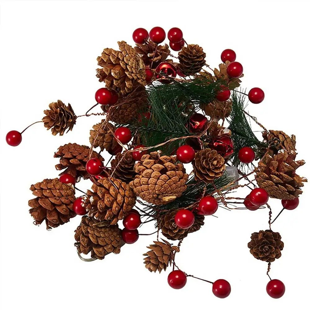Fairy Light Battery Operated Lighting Super Warm String Light Garland Lights Pine Cone Red Berry 2M 20LED Christmas Tree Decor
Fairy Light Battery Operated Lighting Super Warm String Light Garland Lights Pine Cone Red Berry 2M 20LED Christmas Tree Decor