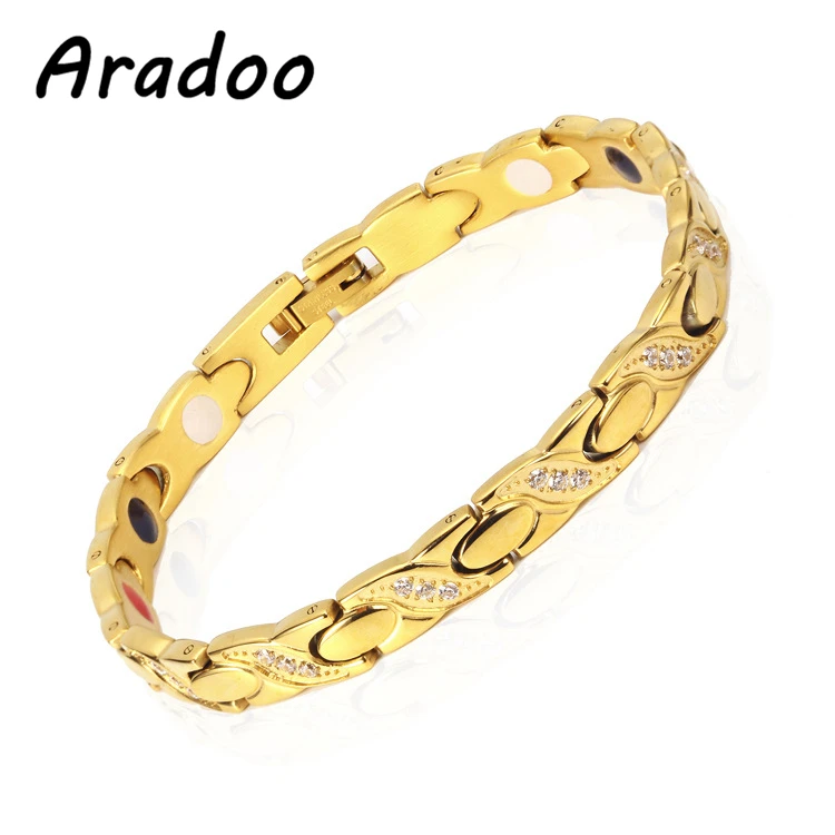 ARADOO Magnetic Bracelet Stainless Steel Bracelet Women Metal Bracelet Holiday Gift For Bracelet Clasp Bracelet Fashion Gift
ARADOO Magnetic Bracelet Stainless Steel Bracelet Women Metal Bracelet Holiday Gift For Bracelet Clasp Bracelet Fashion Gift