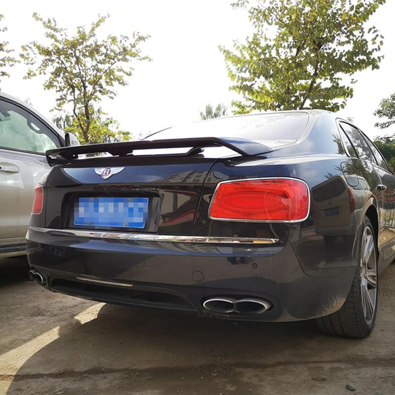 Спойлер на крыло багажника для Bentley, летающий прямой седан, 4 двери, только 13-16 V8, автомобильный стиль D, задняя крышка из АБС-пластика
Спойлер на крыло багажника для Bentley, летающий прямой седан, 4 двери, только 13-16 V8, автомобильный стиль D, задняя крышка из АБС-пластика