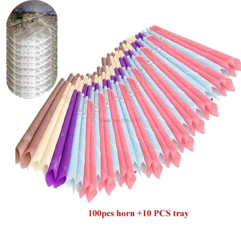50- 100 pieces of aromatherapy ear candle quiet bergamot horn with plug ear maintenance Matching tray
50- 100 pieces of aromatherapy ear candle quiet bergamot horn with plug ear maintenance Matching tray