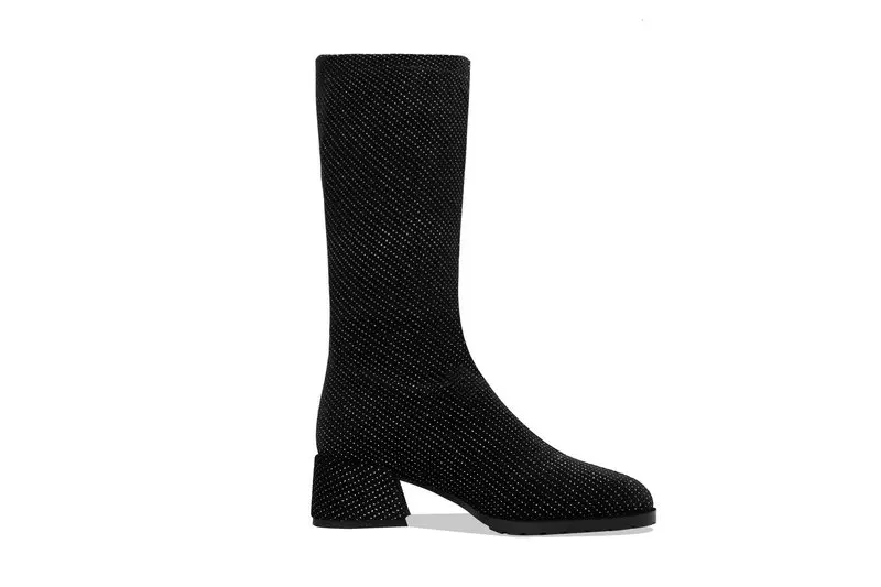 Salu Fashion Microfiber Leather Women Mid-calf Boots Toe Western Cowboy Boots Square Heels Motorcycle Boots Size 40
Salu Fashion Microfiber Leather Women Mid-calf Boots Toe Western Cowboy Boots Square Heels Motorcycle Boots Size 40