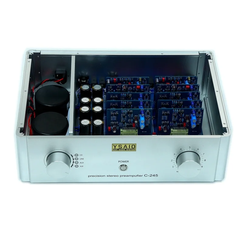 

C245 Preamplifier Fully Balanced Amplifier HiFi Fever Full Discrete Component Preamp High Fidelity