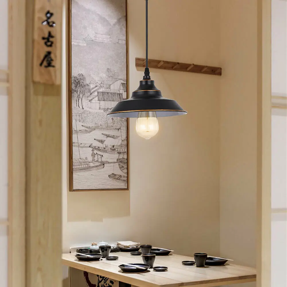 OUKANING Adjustable Black Pulley Pendant Light Industrial Vintage Rustic Chandelier Farmhouse Style Ceiling Lamp for Kitchen
OUKANING Adjustable Black Pulley Pendant Light Industrial Vintage Rustic Chandelier Farmhouse Style Ceiling Lamp for Kitchen