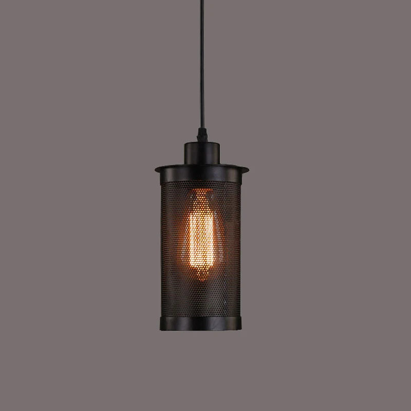 Винтажный железный светильник в стиле ретро Лофт Подвесная лампа для бара
