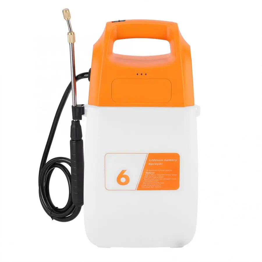 6L Portable Garden Electric Watering Can Flower Press Gardening Sprayer Irrigation Can Tool Sprayer Irrigation Can Spray Bottle 
6L Portable Garden Electric Watering Can Flower Press Gardening Sprayer Irrigation Can Tool Sprayer Irrigation Can Spray Bottle