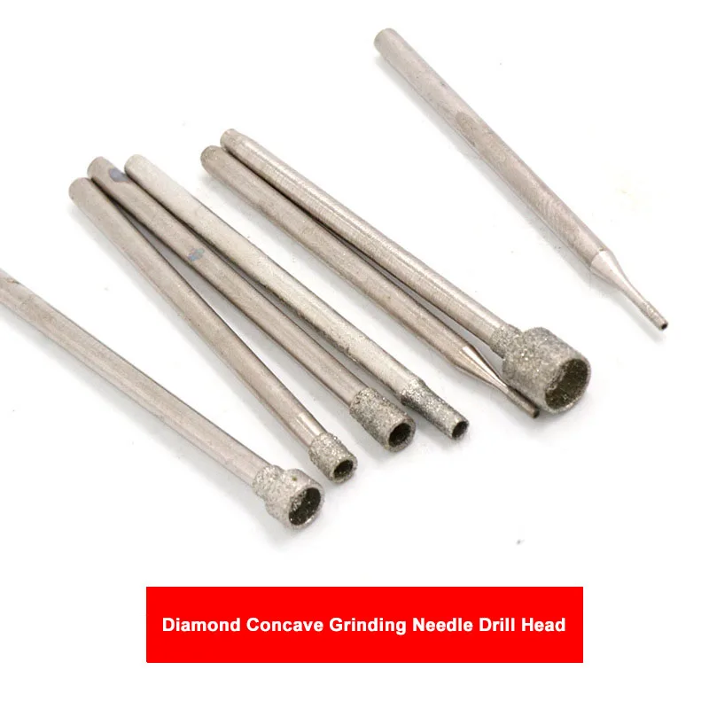 Diamond Concave Grinding Needle Point Bits Drill Head for Dremel Accessories 2.35mm Emery Eye-absorbing Needle Carving Head
Diamond Concave Grinding Needle Point Bits Drill Head for Dremel Accessories 2.35mm Emery Eye-absorbing Needle Carving Head
