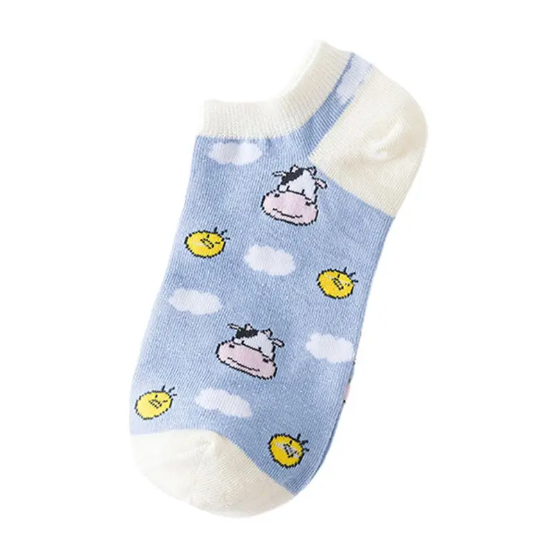 Unisex Short Boat Socks Cartoon Poached Egg Fruit Printed Street Cotton Hosiery X5XD
Unisex Short Boat Socks Cartoon Poached Egg Fruit Printed Street Cotton Hosiery X5XD