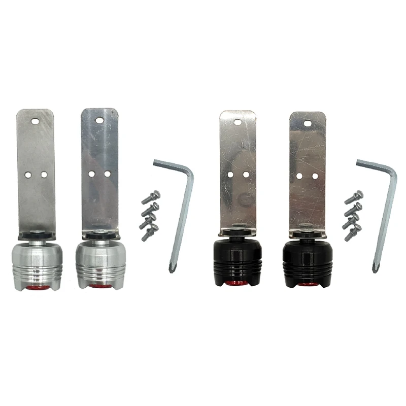 2 Pair Electric Scooter Taillight Rear Warning Light Lamp for Xiaomi Mijia M365 Electric Scooter Part, Silver & Black
2 Pair Electric Scooter Taillight Rear Warning Light Lamp for Xiaomi Mijia M365 Electric Scooter Part, Silver & Black