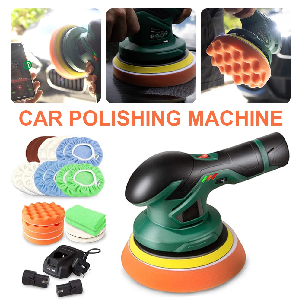 Top quality Car Polishing Machine 12V Electric Cordless Polisher Rechargeable Orbit Polisher Variable Speed for Car Waxing Tools
Top quality Car Polishing Machine 12V Electric Cordless Polisher Rechargeable Orbit Polisher Variable Speed for Car Waxing Tools
