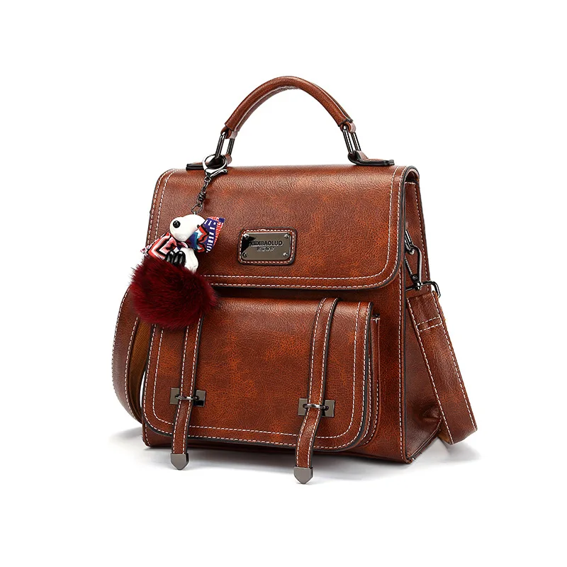 Backpack Purse for Women 2021 New Retro Single Shoulder Crossbody Bookbag Fashion Large-capacity Portable Travel Mini Backpack
Backpack Purse for Women 2021 New Retro Single Shoulder Crossbody Bookbag Fashion Large-capacity Portable Travel Mini Backpack