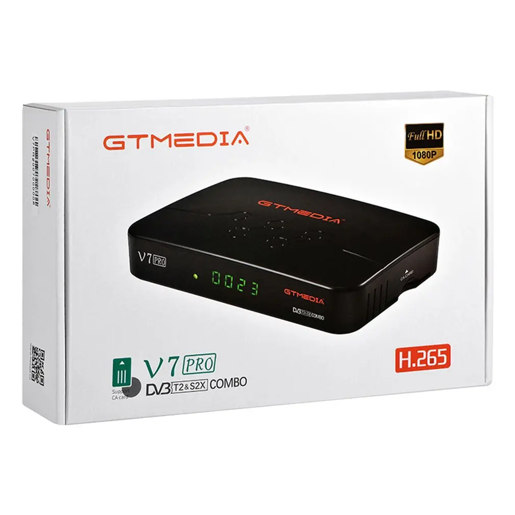 GTMEDIA V7 PRO S2x+T2 TV Box Set-top Box Supports CA Card DDR2 Memory Streaming Media Player Voice Assistant Box
GTMEDIA V7 PRO S2x+T2 TV Box Set-top Box Supports CA Card DDR2 Memory Streaming Media Player Voice Assistant Box