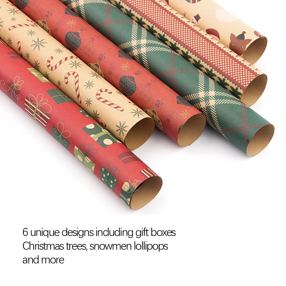 6pcs 50x70cm Christmas Gift Packing Paper Retro Style Christmas Home Decoration New Year Party Supply
6pcs 50x70cm Christmas Gift Packing Paper Retro Style Christmas Home Decoration New Year Party Supply