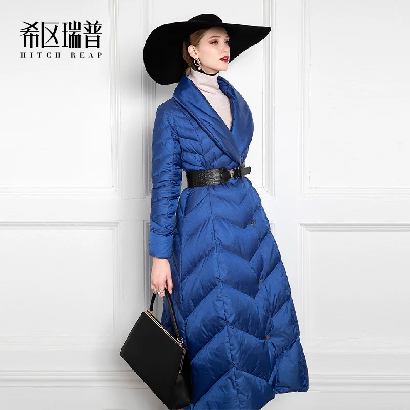 High End Thickened White Down Jacket Medium Length Waist Down Jacket Women's Winter New Fashion Temperament Coat
High End Thickened White Down Jacket Medium Length Waist Down Jacket Women's Winter New Fashion Temperament Coat