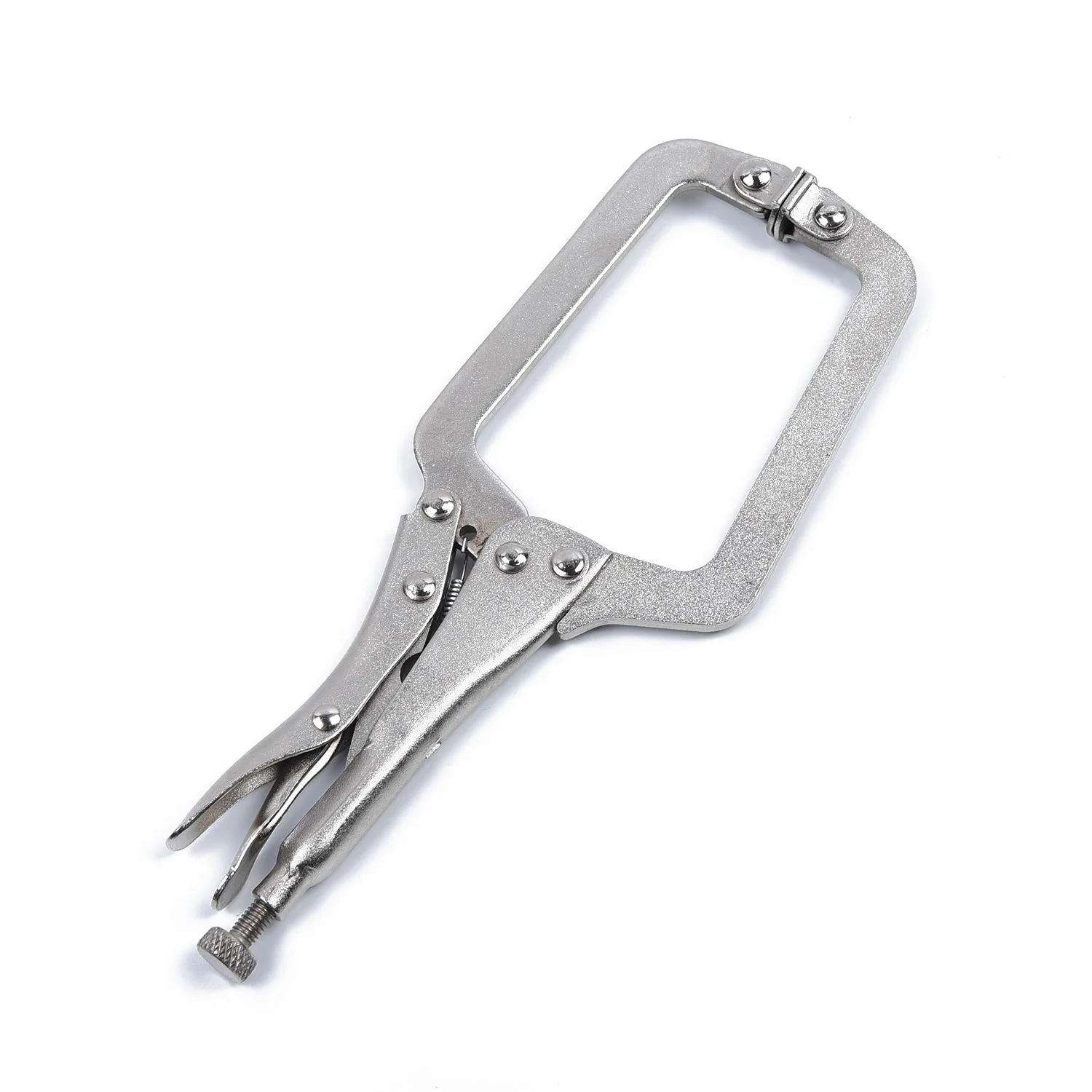6/9 inch C Clamp Weld Clip Woodwork Vise Lock Jaw Alloy Steel Hand Tool Swivel Fix Plier Pincer Tong Tenon Locator Pad Wood Work
6/9 inch C Clamp Weld Clip Woodwork Vise Lock Jaw Alloy Steel Hand Tool Swivel Fix Plier Pincer Tong Tenon Locator Pad Wood Work
