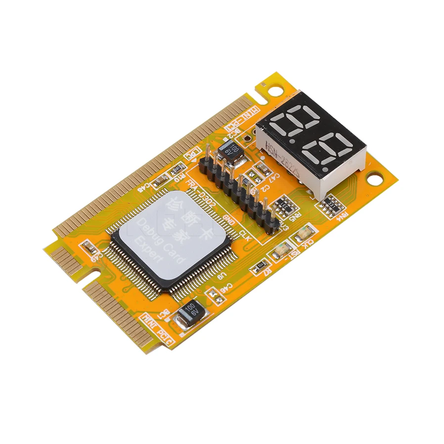 Hot PCI-E LPC PC Analyzer Tester POST Card Test Plastic/Metal High Stability For Notebook Laptop Express Card Hexadecim
Hot PCI-E LPC PC Analyzer Tester POST Card Test Plastic/Metal High Stability For Notebook Laptop Express Card Hexadecim