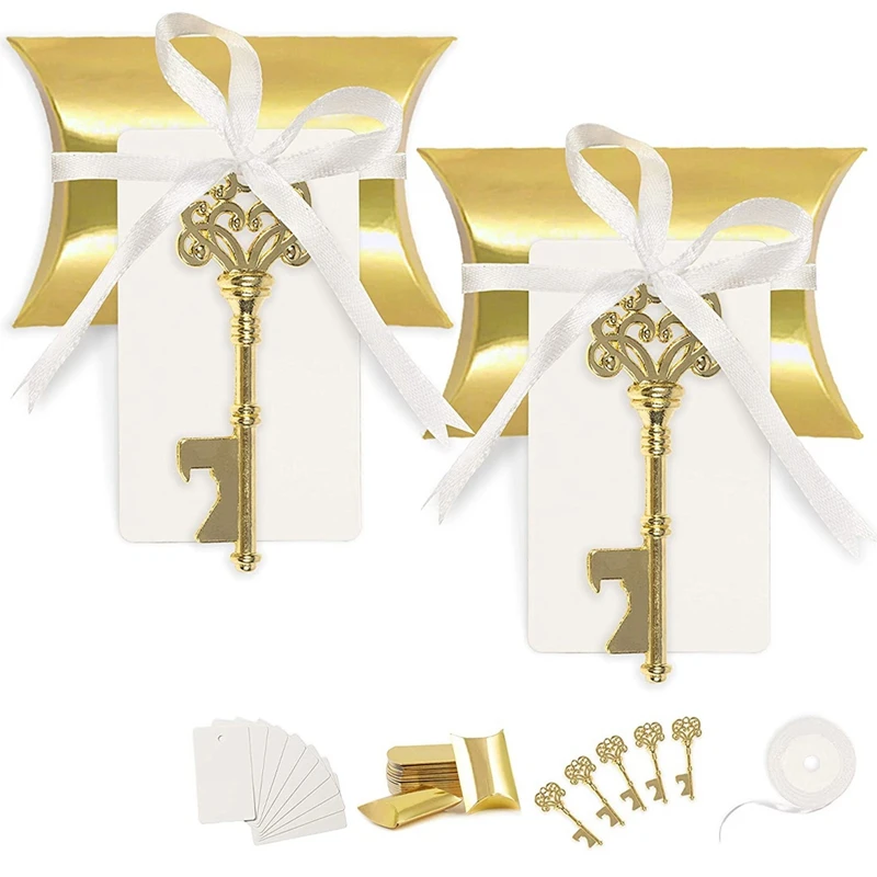 50 Set Wedding Favors for Guests Party Favor Vintage Key Bottle Opener with Escort Card Tag and Satin Ribbon
50 Set Wedding Favors for Guests Party Favor Vintage Key Bottle Opener with Escort Card Tag and Satin Ribbon