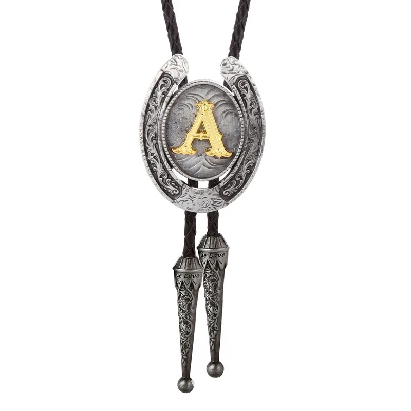 Designer Steampunk Bolo Tie Leather Rope Necklace Western Original Letters Western Cowboy Men's Chain Vintage Bow Tie Collar
Designer Steampunk Bolo Tie Leather Rope Necklace Western Original Letters Western Cowboy Men's Chain Vintage Bow Tie Collar