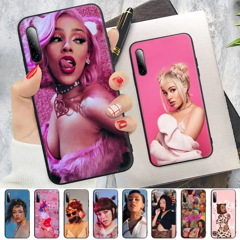 Чехол Doja Cat для телефона Samsung Galaxy S9 S10 S20 S21 S30 Plus Ultra S10e S7 S8 силиконовый чехол|Бамперы|