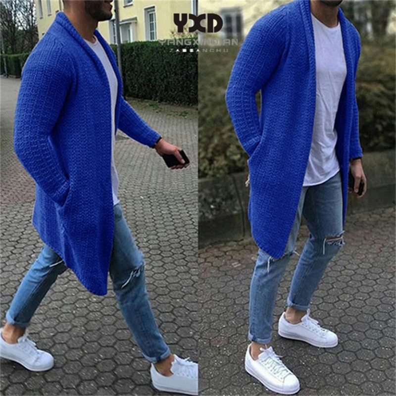 Men Clothes New Knitted Cardigan Long Sleeve Men Sweater Coat 2020 Streetwear Windbreaker Coat Male Elastic Jacquard Sweater Men 
Men Clothes New Knitted Cardigan Long Sleeve Men Sweater Coat 2020 Streetwear Windbreaker Coat Male Elastic Jacquard Sweater Men