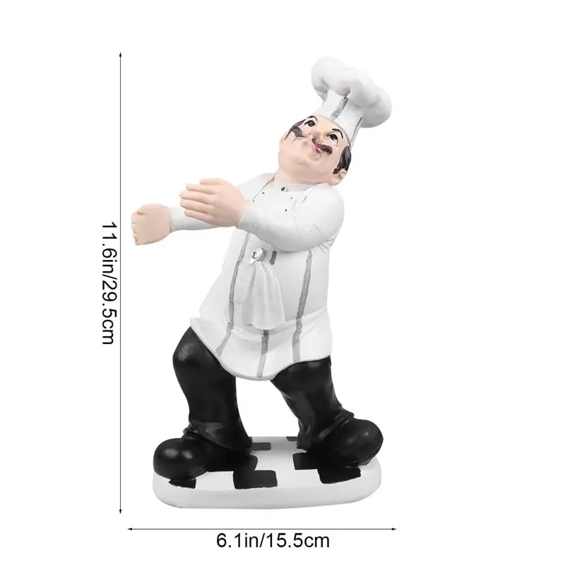 1pc Chef Model Mini Cook Statue Resin Figurine For Restaurant Cafe Cake Home Decoration Accessories Figurines Miniatures
1pc Chef Model Mini Cook Statue Resin Figurine For Restaurant Cafe Cake Home Decoration Accessories Figurines Miniatures