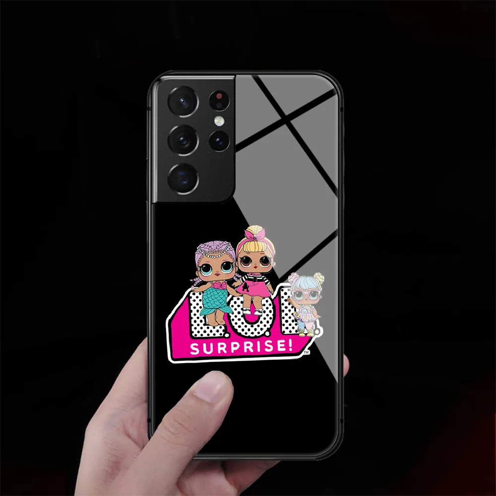 Cute Doll Lol Tempered Glass Phone Case Cover For Samsung Galaxy S Note 8 9 10 20 21 E FE Plus Uitra Shell Tpu Etui Silicone
Cute Doll Lol Tempered Glass Phone Case Cover For Samsung Galaxy S Note 8 9 10 20 21 E FE Plus Uitra Shell Tpu Etui Silicone