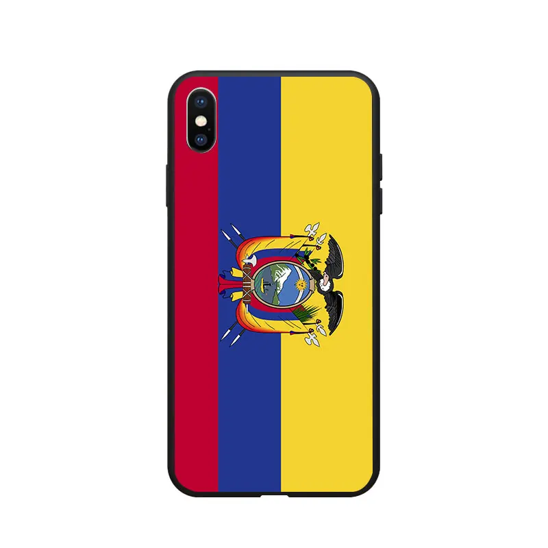 Чехол-накладка для iPhone 6 7 8 S XR X Plus 11 Pro Max ТПУ с изображением Государственного флага