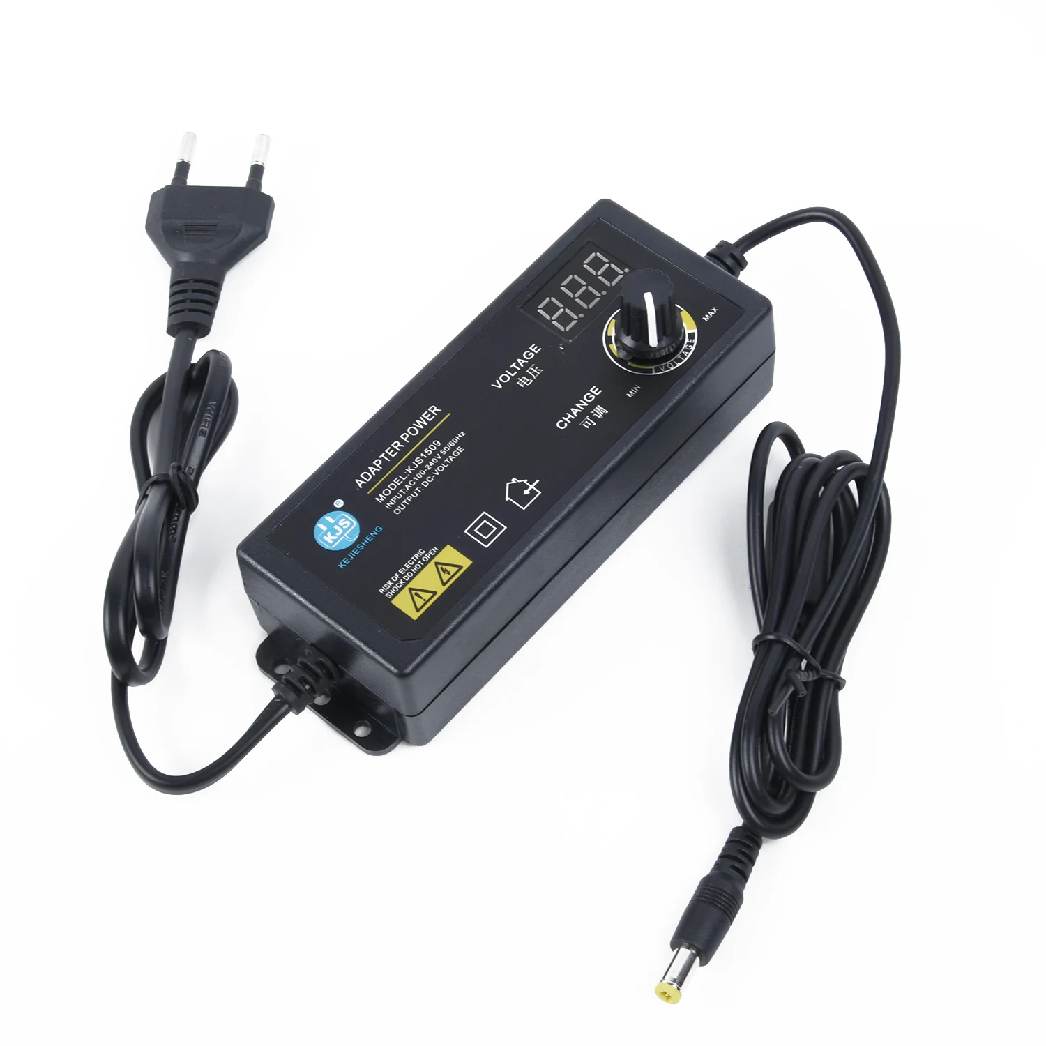 Adjustable Power Adapter With Display Screen AC100V-240V To DC3.8V-37V Adjustable EU Plug PC+ABS+Metal Power Adapter Power Tool
Adjustable Power Adapter With Display Screen AC100V-240V To DC3.8V-37V Adjustable EU Plug PC+ABS+Metal Power Adapter Power Tool