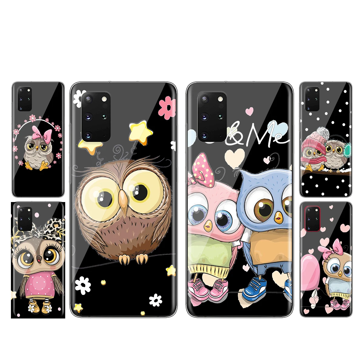 Lovely Animal Owl For Samsung Galaxy S21 S20 FE Ultra Lite S10 5G S10E S9 S8 S7 S6 Edge Plus TPU Transparent Phone Case
Lovely Animal Owl For Samsung Galaxy S21 S20 FE Ultra Lite S10 5G S10E S9 S8 S7 S6 Edge Plus TPU Transparent Phone Case
