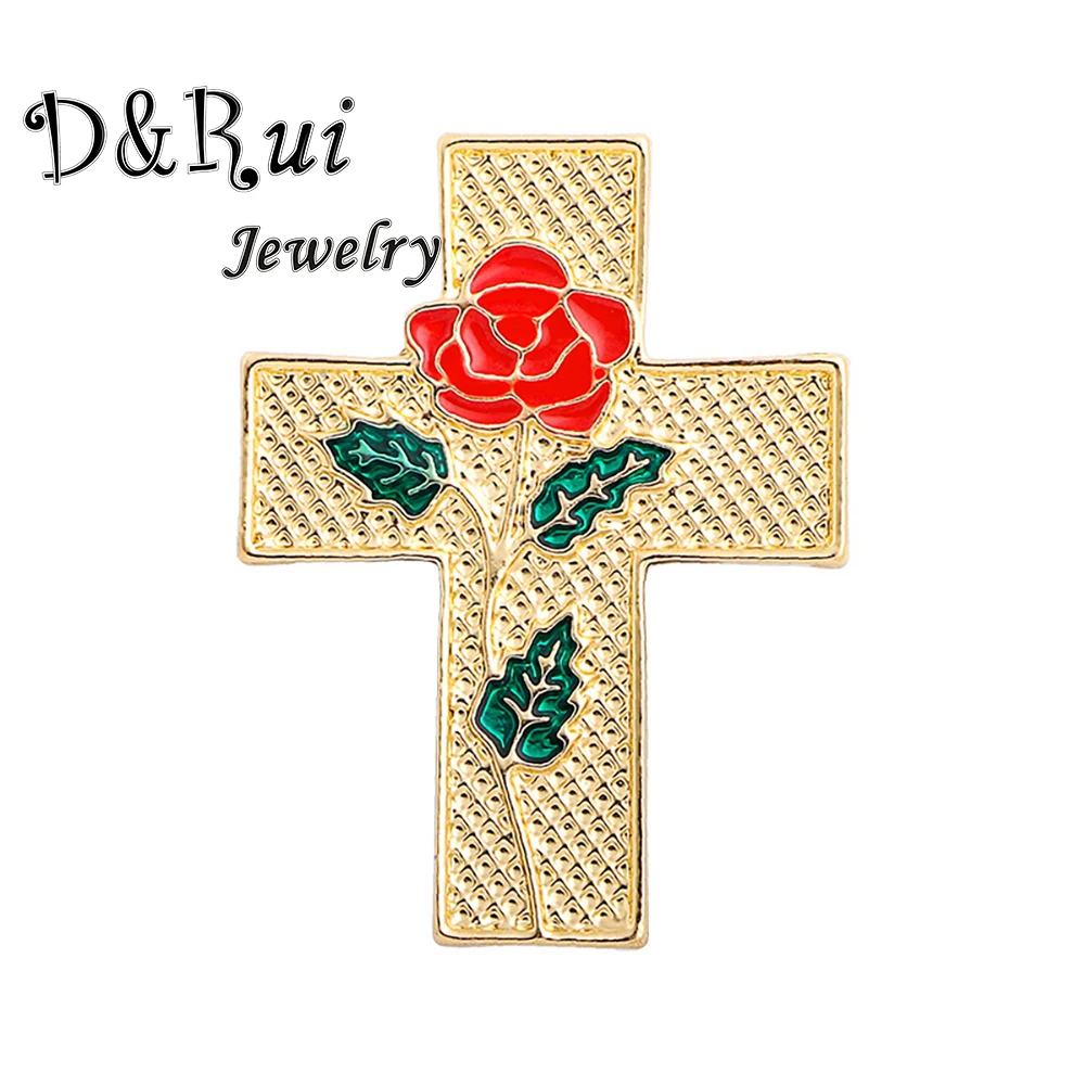 Unisex Cross Brooch Badge Enamel Red Rose Brooches Pins Alloy Brooch Accessories Christmas Gifts Jewelry 2022 for Women Men Coat
Unisex Cross Brooch Badge Enamel Red Rose Brooches Pins Alloy Brooch Accessories Christmas Gifts Jewelry 2022 for Women Men Coat