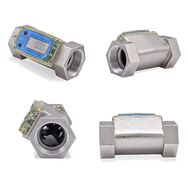 Electronic Digital Flowmeter Liquid Water Turbine Flow Meter Fuel Oil Flowmeter 1.5 Inches 10-100gpm 38-380L/Min
Electronic Digital Flowmeter Liquid Water Turbine Flow Meter Fuel Oil Flowmeter 1.5 Inches 10-100gpm 38-380L/Min