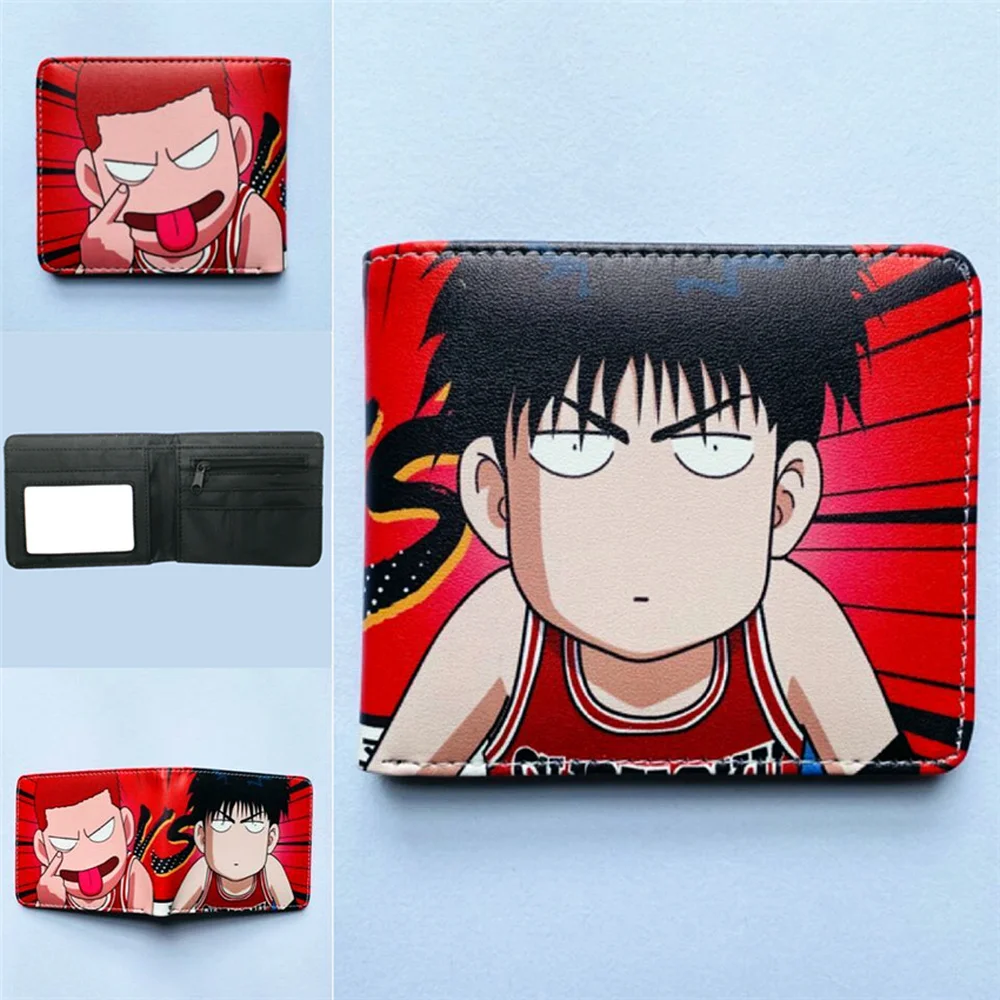 Anime Slam Dunk Teenager PU Wallet Coin Pocket Short Casual Bifold Photo Card Holders Layers Women Cartoon Purses
Anime Slam Dunk Teenager PU Wallet Coin Pocket Short Casual Bifold Photo Card Holders Layers Women Cartoon Purses