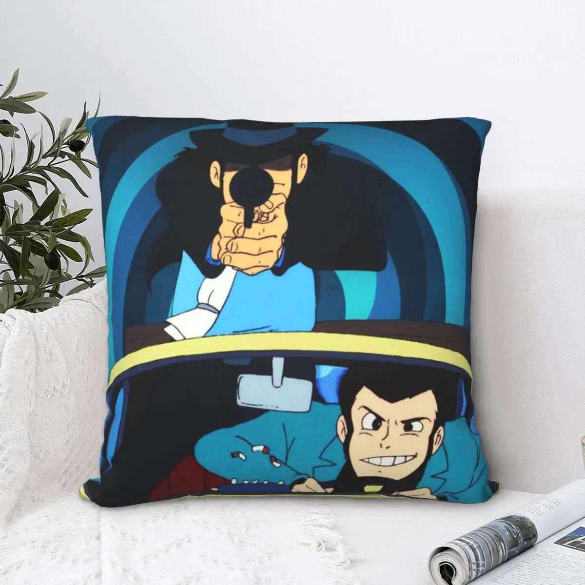 Jigen Daisuke чехол для подушки из полиэстера Lupin III Drama Minekura Fujiko анимация для дивана Автомобильный декоративный моющийся чехол
Jigen Daisuke чехол для подушки из полиэстера Lupin III Drama Minekura Fujiko анимация для дивана Автомобильный декоративный моющийся чехол