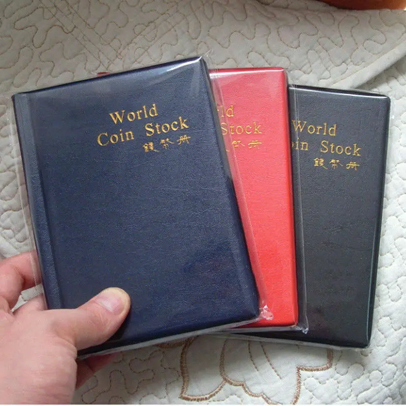 120Pieces Coins Storage Book Commemorative Coin Collection Album Holders Collection Volume Folder Hold Multi-Color Empty Coin
120Pieces Coins Storage Book Commemorative Coin Collection Album Holders Collection Volume Folder Hold Multi-Color Empty Coin
