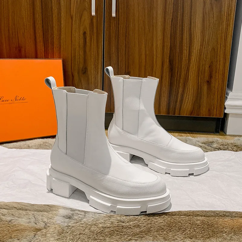 Женские ботильоны без шнуровки на толстой подошве, зимние плюшевые ботинки, женские модные мотоциклетные ботинки, женская обувь, Нескользя...
Женские ботильоны без шнуровки на толстой подошве, зимние плюшевые ботинки, женские модные мотоциклетные ботинки, женская обувь, Нескользя...